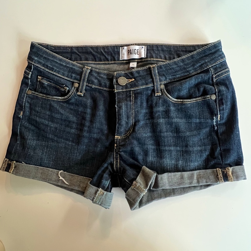 Paige Denim Jimmy Shorts size 26